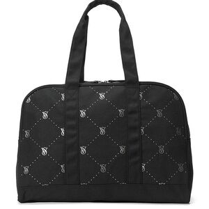 Victoria’s Secret Black Logo Tote Bag! NWT